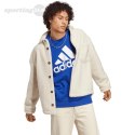 Bluza męska adidas Essentials French Terry Big Logo niebieska IC9325 Adidas