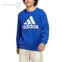 Bluza męska adidas Essentials French Terry Big Logo niebieska IC9325 Adidas