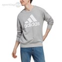 Bluza męska adidas Essentials French Terry Big Logo szara IC9326 Adidas