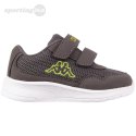 Buty dla dzieci Kappa Cracker II szaro-limonkowe 280009M 1633 Kappa Buty dla dzieci Kappa Cracker II szaro-limonkowe 280009M 1633 Kappa