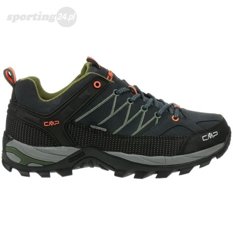 Buty trekkingowe męskie CMP Rigel Low WP szaro-zielone 3Q1324751UG CMP Buty trekkingowe męskie CMP Rigel Low WP szaro-zielone 3Q1324751UG CMP