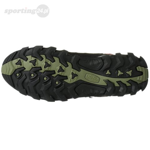 Buty trekkingowe męskie CMP Rigel Mid WP szaro-zielone 3Q1294751UG CMP Buty trekkingowe męskie CMP Rigel Mid WP szaro-zielone 3Q1294751UG CMP