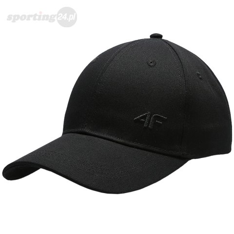 Czapka z daszkiem damska 4F F109 głęboka czerń 4FSS23ACABF109 20S 4F Czapka z daszkiem damska 4F F109 głęboka czerń 4FSS23ACABF109 20S 4F