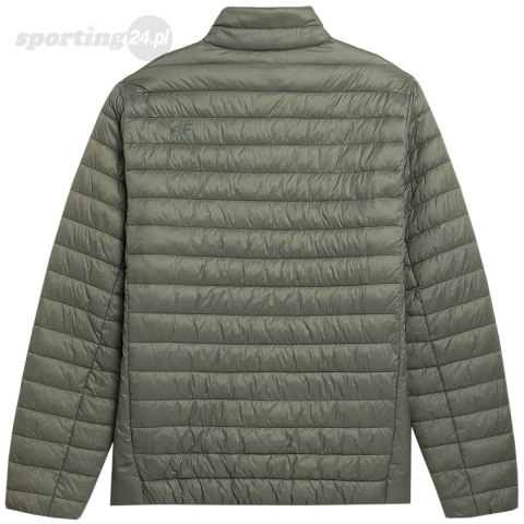 Kurtka męska puchowa 4F M084 oliwkowa 4FSS23TDJAM084 44S 4F Kurtka męska puchowa 4F M084 oliwkowa 4FSS23TDJAM084 44S 4F