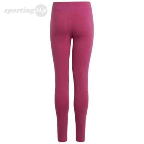 Legginsy dla dzieci adidas Essentials Linear Logo Cotton Tights różowe IC3581 Adidas Legginsy dla dzieci adidas Essentials Linear Logo Cotton Tights różowe IC3581 Adidas