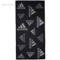 Ręcznik sportowy adidas Branded Must-Have czarno-biały HS2056 Adidas