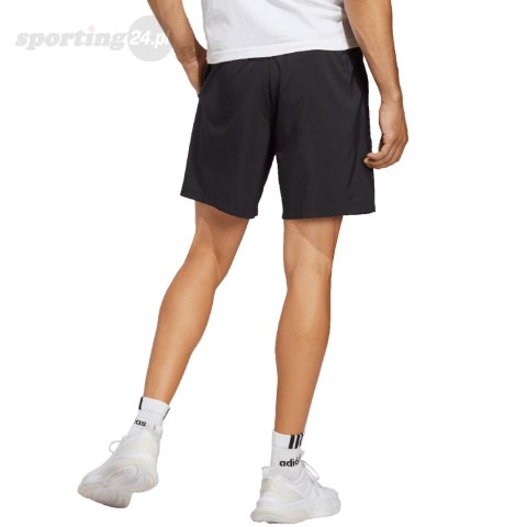 Spodenki męskie adidas Aeroready Essentials Chelsea Linear Logo czarne IC9441 Adidas Spodenki męskie adidas Aeroready Essentials Chelsea Linear Logo czarne IC9441 Adidas