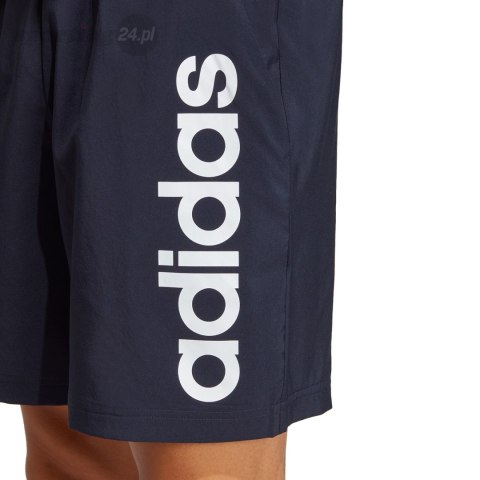 Spodenki męskie adidas Aeroready Essentials Chelsea Linear logo granatowe IC9442 Adidas Spodenki męskie adidas Aeroready Essentials Chelsea Linear logo granatowe IC9442 Adidas