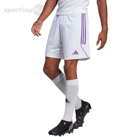 Spodenki męskie adidas Tiro 23 League białe IC7487 Adidas teamwear Spodenki męskie adidas Tiro 23 League białe IC7487 Adidas teamwear