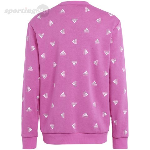 Bluza dla dzieci adidas Bluv Swt różowa IC5573 Adidas Bluza dla dzieci adidas Bluv Swt różowa IC5573 Adidas