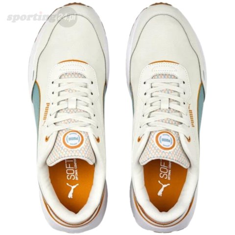Buty damskie Puma Runtamed Plus kremowo-pomarańczowe 389237 02 Puma Buty damskie Puma Runtamed Plus kremowo-pomarańczowe 389237 02 Puma