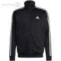 Dres męski adidas Basic 3-Stripes Tricot czarny IC6747 Adidas