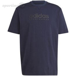 Koszulka męska adidas All SZN Graphic Tee granatowa IC9812 Adidas