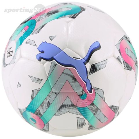 Piłka nożna Puma Orbita 5 Hybrid Lite 350 biało-zielono-różowa 83784 01 Puma Piłka nożna Puma Orbita 5 Hybrid Lite 350 biało-zielono-różowa 83784 01 Puma