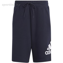 Spodenki męskie adidas Essentials Big Logo French Terry granatowe IC9402 Adidas