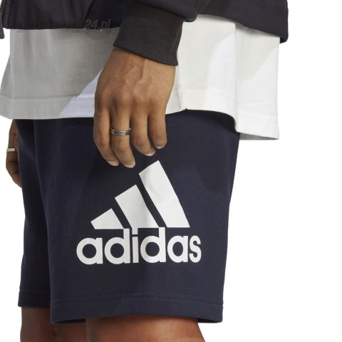 Spodenki męskie adidas Essentials Big Logo French Terry granatowe IC9402 Adidas Spodenki męskie adidas Essentials Big Logo French Terry granatowe IC9402 Adidas
