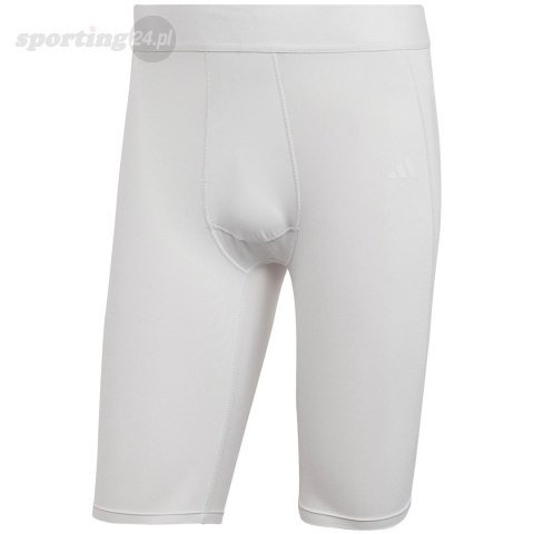 Spodenki męskie adidas Techfit Aeroready Short Tights białe HP0611 Adidas teamwear Spodenki męskie adidas Techfit Aeroready Short Tights białe HP0611 Adidas teamwear