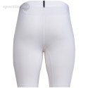 Spodenki męskie adidas Techfit Aeroready Short Tights białe HP0611 Adidas teamwear Spodenki męskie adidas Techfit Aeroready Short Tights białe HP0611 Adidas teamwear