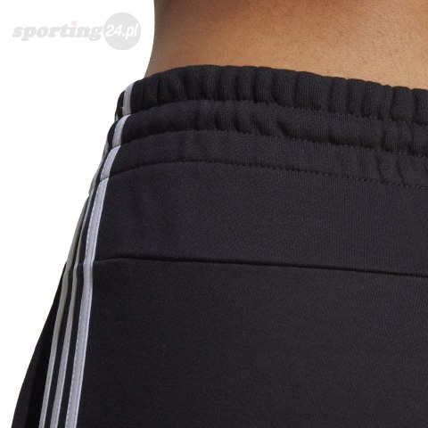 Spodnie damskie adidas Essentials 3-Stripes French Terry Cuffed czarne IC8770 Adidas Spodnie damskie adidas Essentials 3-Stripes French Terry Cuffed czarne IC8770 Adidas