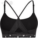 Stanik sportowy adidas Aeroreact Training Light-Support 3-Stripes Bra czarny HC7862 Adidas