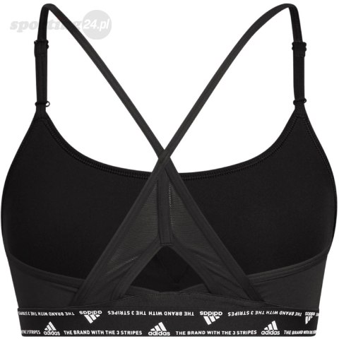 Stanik sportowy adidas Aeroreact Training Light-Support 3-Stripes Bra czarny HC7862 Adidas Stanik sportowy adidas Aeroreact Training Light-Support 3-Stripes Bra czarny HC7862 Adidas