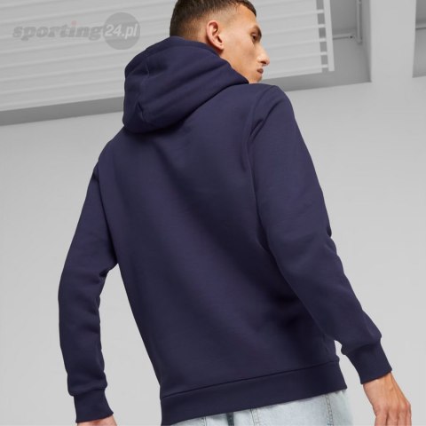Bluza męska Puma ESS+ 2 Col Small Logo Hoodie FL granatowa 674471 06 Puma Bluza męska Puma ESS+ 2 Col Small Logo Hoodie FL granatowa 674471 06 Puma