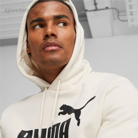 Bluza męska Puma ESS Big Logo Hoodie FL (s) Evening kremowa 586687 87 Puma Bluza męska Puma ESS Big Logo Hoodie FL (s) Evening kremowa 586687 87 Puma