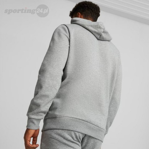 Bluza męska Puma ESS Big Logo Hoodie FL szara 586686 03 Puma Bluza męska Puma ESS Big Logo Hoodie FL szara 586686 03 Puma
