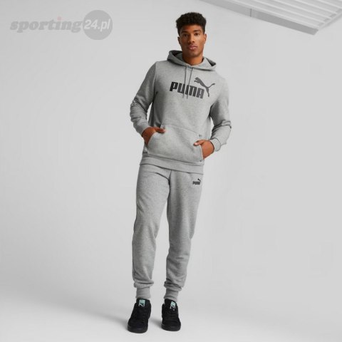 Bluza męska Puma ESS Big Logo Hoodie FL szara 586686 03 Puma Bluza męska Puma ESS Big Logo Hoodie FL szara 586686 03 Puma