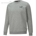 Bluza męska Puma ESS Small Logo Crew FL szara 586682 03 Puma Bluza męska Puma ESS Small Logo Crew FL szara 586682 03 Puma
