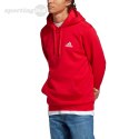 Bluza męska adidas Essentials Fleece Hoodie czerwona H47018 Adidas