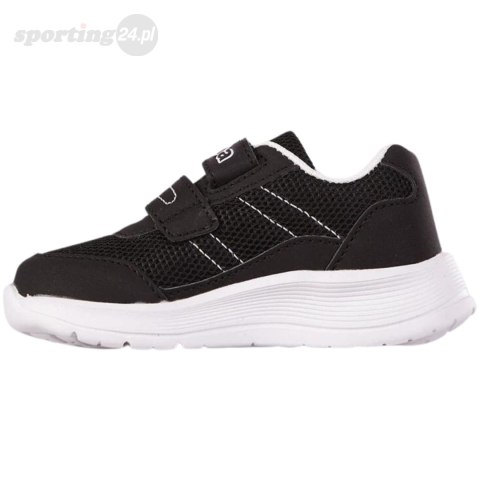 Buty dla dzieci Kappa Jak M czarno-białe 280024M 1110 Kappa Buty dla dzieci Kappa Jak M czarno-białe 280024M 1110 Kappa