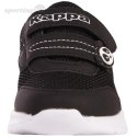 Buty dla dzieci Kappa Jak M czarno-białe 280024M 1110 Kappa Buty dla dzieci Kappa Jak M czarno-białe 280024M 1110 Kappa
