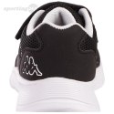 Buty dla dzieci Kappa Jak M czarno-białe 280024M 1110 Kappa Buty dla dzieci Kappa Jak M czarno-białe 280024M 1110 Kappa