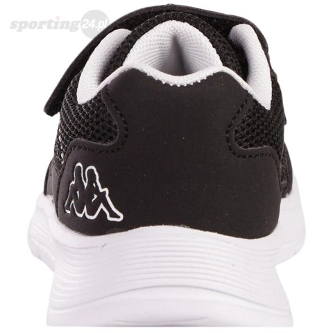 Buty dla dzieci Kappa Jak M czarno-białe 280024M 1110 Kappa Buty dla dzieci Kappa Jak M czarno-białe 280024M 1110 Kappa