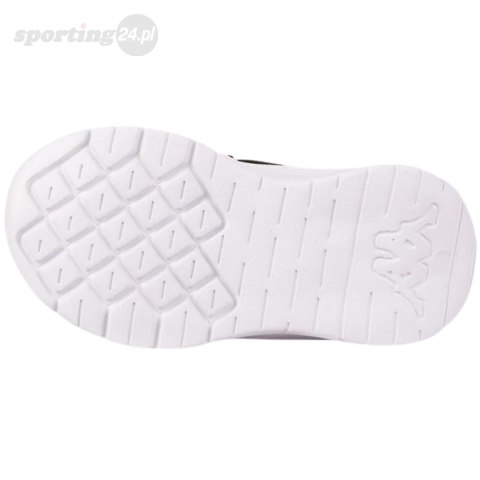 Buty dla dzieci Kappa Jak M czarno-białe 280024M 1110 Kappa Buty dla dzieci Kappa Jak M czarno-białe 280024M 1110 Kappa