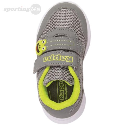 Buty dla dzieci Kappa Jak M szaro-limonkowe 280024M 1633 Kappa Buty dla dzieci Kappa Jak M szaro-limonkowe 280024M 1633 Kappa