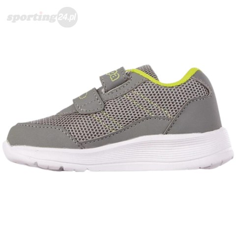 Buty dla dzieci Kappa Jak M szaro-limonkowe 280024M 1633 Kappa Buty dla dzieci Kappa Jak M szaro-limonkowe 280024M 1633 Kappa
