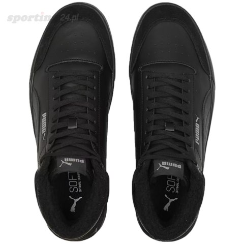 Buty męskie Puma Shuffle Mid Fur czarne 387609 01 Puma Buty męskie Puma Shuffle Mid Fur czarne 387609 01 Puma