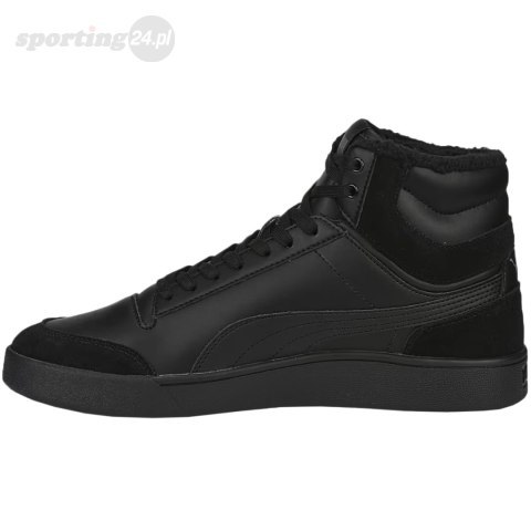 Buty męskie Puma Shuffle Mid Fur czarne 387609 01 Puma Buty męskie Puma Shuffle Mid Fur czarne 387609 01 Puma