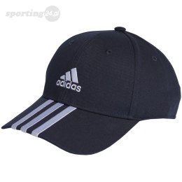 Czapka z daszkiem adidas 3-Stripes Cotton Twill Baseball granatowa II3510 Adidas