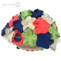 Czepek pływacki Crowell Kwiaty Flower kolorowy kol.5 Crowell