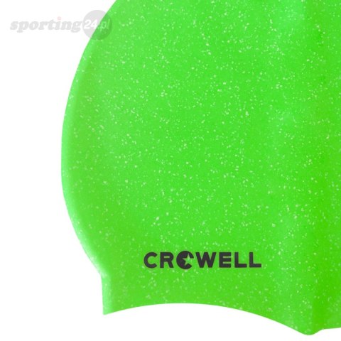 Czepek pływacki silikonowy Crowell Recycling Pearl jasnozielony kol.8 Crowell Czepek pływacki silikonowy Crowell Recycling Pearl jasnozielony kol.8 Crowell