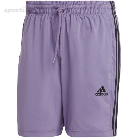 Spodenki męskie adidas Aeroready Essentials Chelsea 3-Stripes fioletowe IJ8690 Adidas