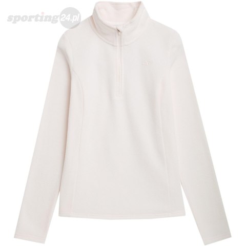 Bluza polarowa damska 4F F031 kremowa 4FAW23UFLEF031 12S 4F Bluza polarowa damska 4F F031 kremowa 4FAW23UFLEF031 12S 4F