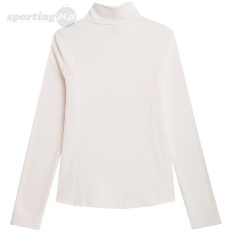 Bluza polarowa damska 4F F031 kremowa 4FAW23UFLEF031 12S 4F Bluza polarowa damska 4F F031 kremowa 4FAW23UFLEF031 12S 4F