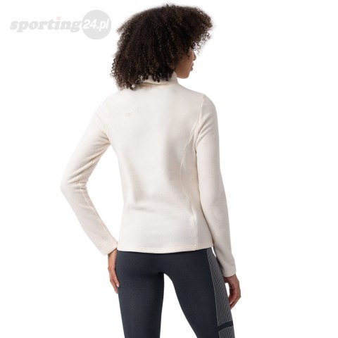 Bluza polarowa damska 4F F031 kremowa 4FAW23UFLEF031 12S 4F Bluza polarowa damska 4F F031 kremowa 4FAW23UFLEF031 12S 4F
