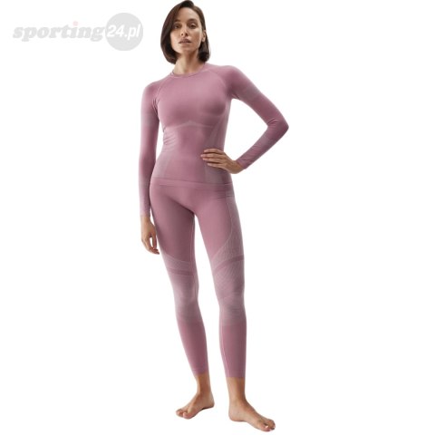 Bluza termoaktywna damska 4F F113 ciemny róż 4FAW23USEAF113 53S 4F Bluza termoaktywna damska 4F F113 ciemny róż 4FAW23USEAF113 53S 4F