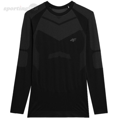 Bluza termoaktywna męska 4F M103 głęboka czerń 4FAW23USEAM103 20S 4F Bluza termoaktywna męska 4F M103 głęboka czerń 4FAW23USEAM103 20S 4F