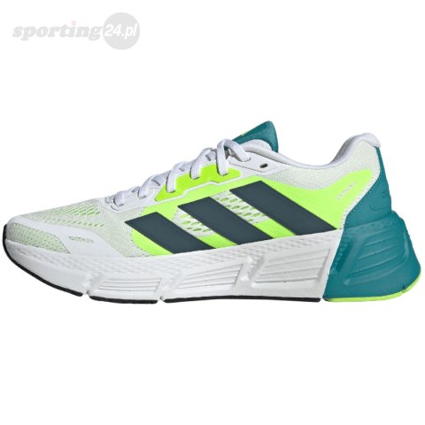 Buty męskie adidas Questar 2 biało-zielone IF2233 Adidas Buty męskie adidas Questar 2 biało-zielone IF2233 Adidas